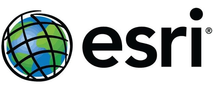 Logo for ESRI.